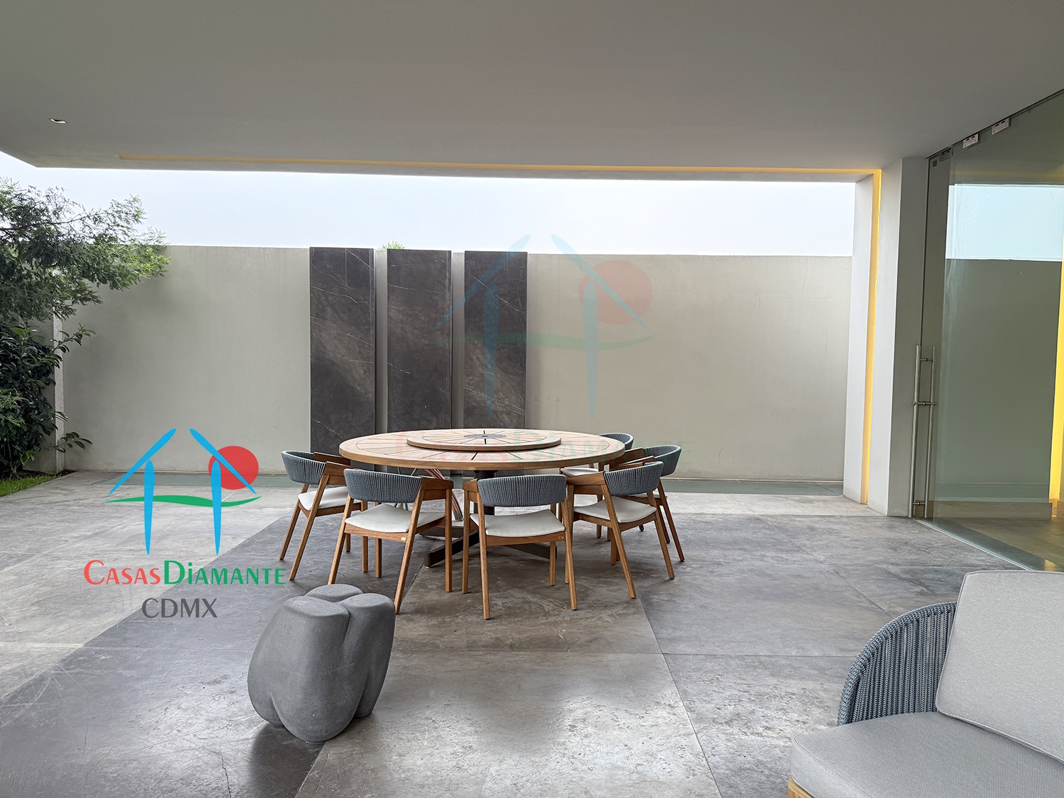Jardines del Pedregal Casa Ópera GBC - Terraza y jardín 2